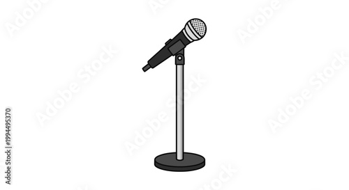 Microphone on a stand alone device.