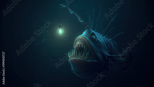 angelfish that live in the deep ocean