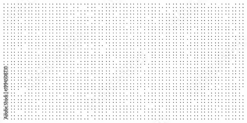Dense pattern of small black dots covering a white background