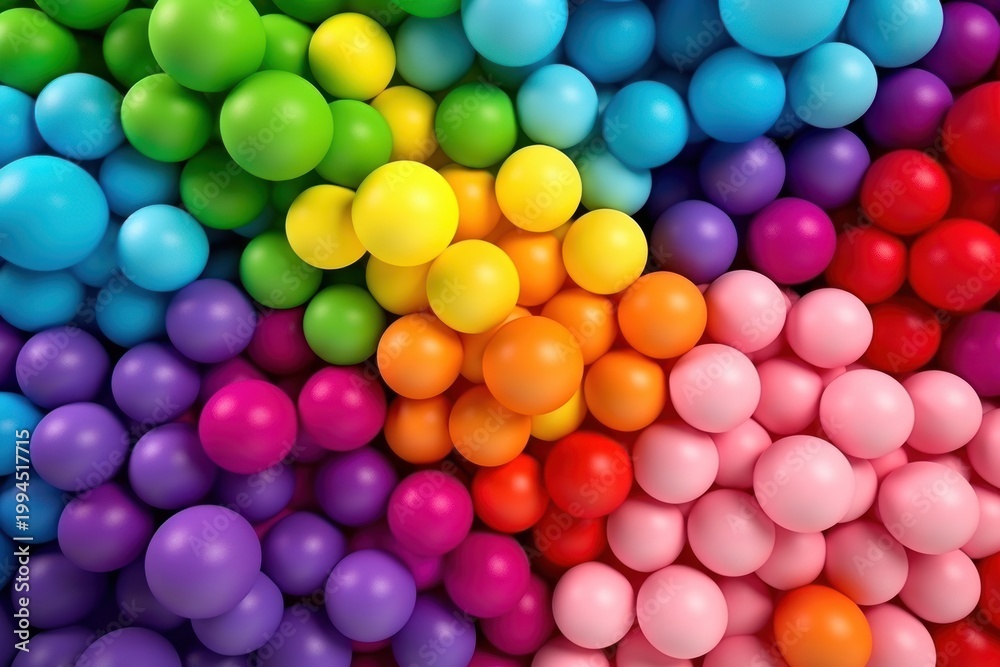 Obraz premium Rainbow sphere backgrounds abstract.
