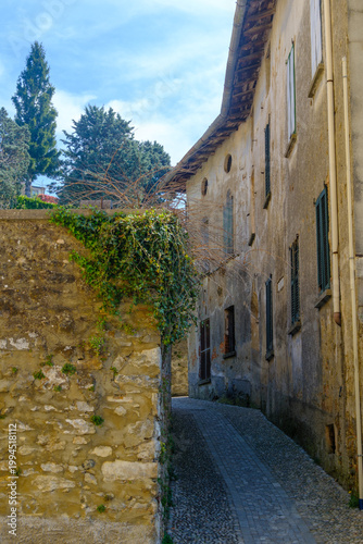 Old buildings at Colle Brianza, Lecco province, Italy