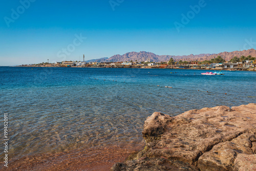 Coastline of Dahab, Sinai Peninsula, Egypt

