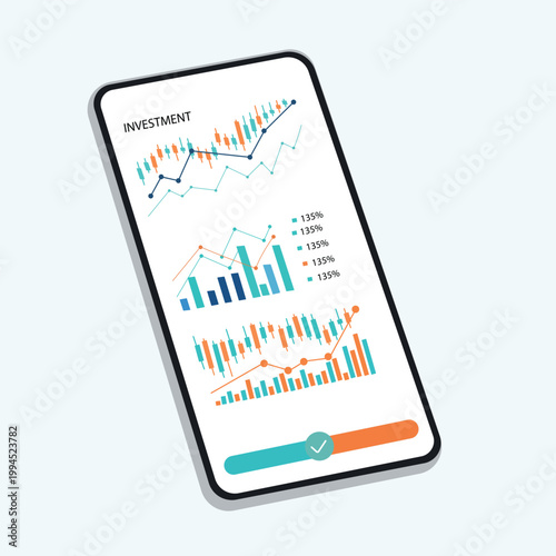Investment Mobile App with Stock Market Charts