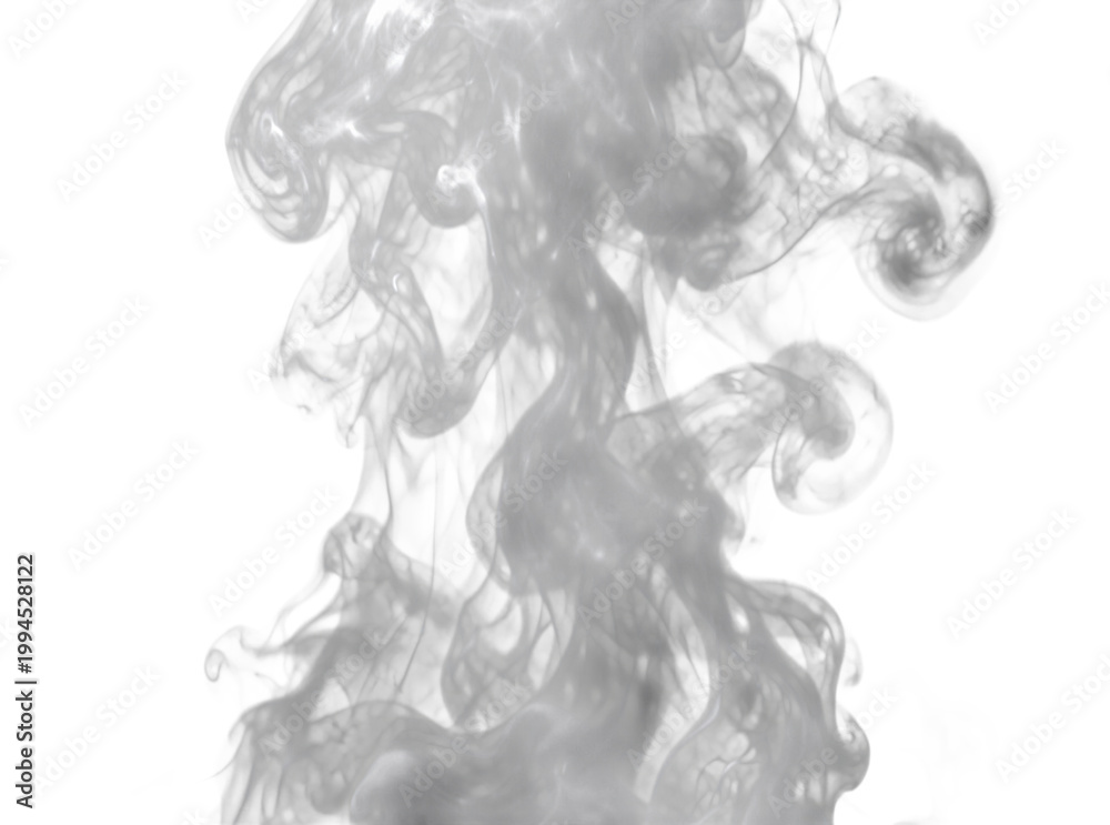 Fototapeta premium A close-up shot of smoke on a black background, perfect for use in abstract or conceptual photography projects