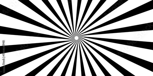 Abstract comic book flash explosion radial lines on transparent background. Vector illustration