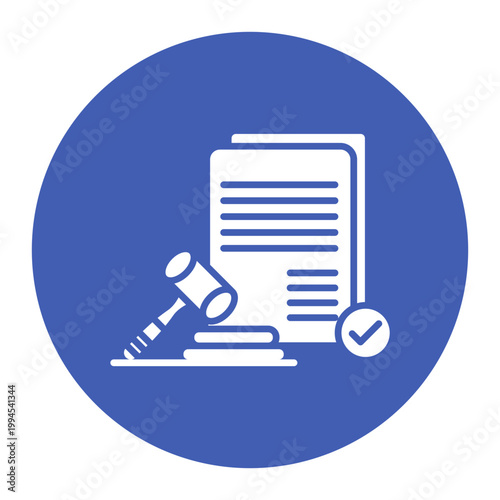 Legal Compliance Icon