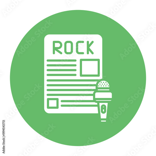 Rock Documentary Icon