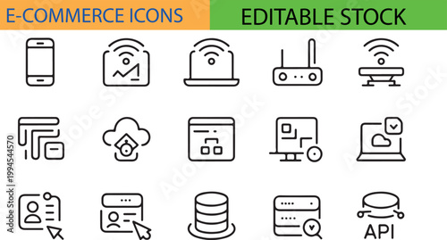 beautiful E COMMERCE  EPS .eps image for stock marketplace