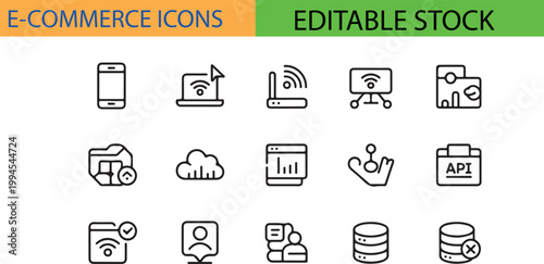 modern E COMMERCE  EPS .eps image for stock marketplace