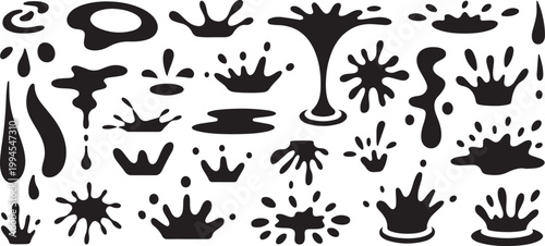 fluid motion, water splash, paint spill, ink splash, drip effect, liquid flow, splash vector, fluid design, abstract liquid, 