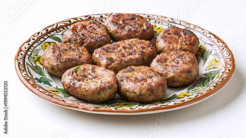 Crispy Meat Kabab Dish