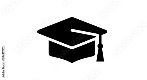 A symbolic depiction of graduation representing educational achievement and success