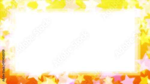 Glitter material frame loop background