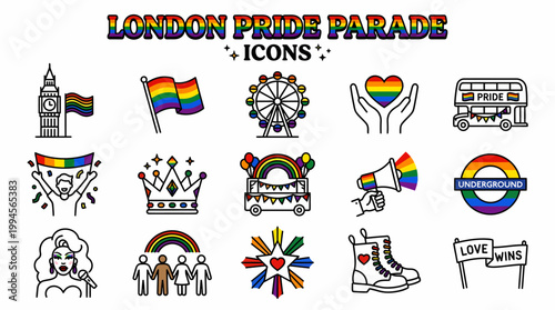 London Pride Parade Icons: LGBTQ+ Symbols and Celebration