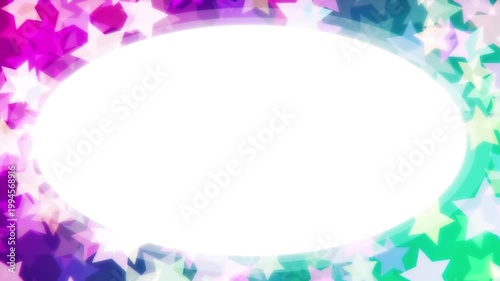 Glitter material frame loop background