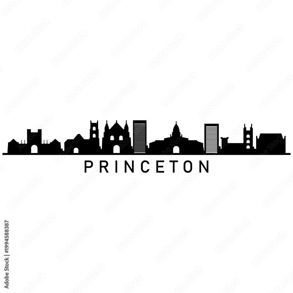 Obraz premium Princeton Skyline
