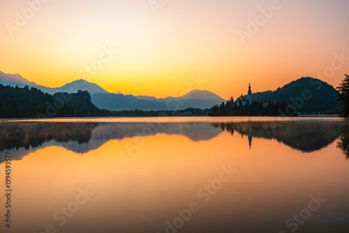 Bild auf Leinwand Bled, Slovenia