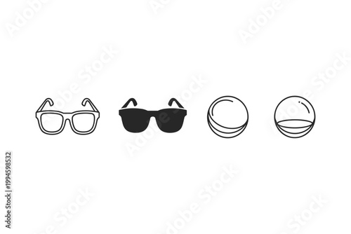 Summer Accessories Icons