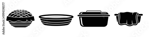 Kitchenware Icons Set