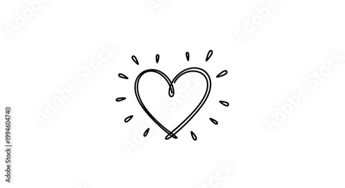 Fotografía Heart Icon Love Symbol.