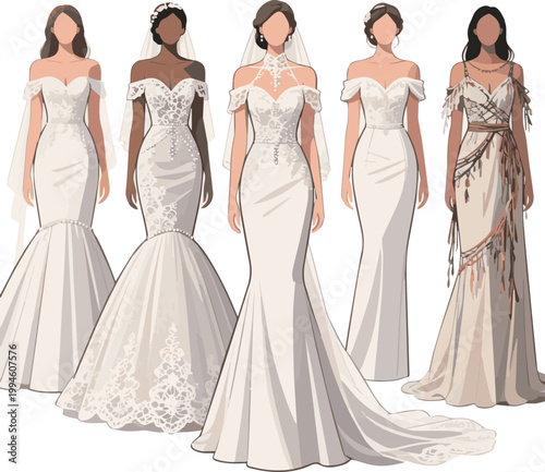 wedding dress woman 