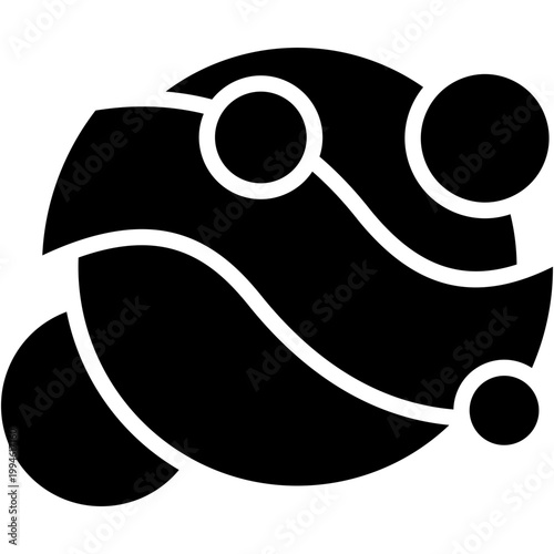 Polyphenols glyph icon