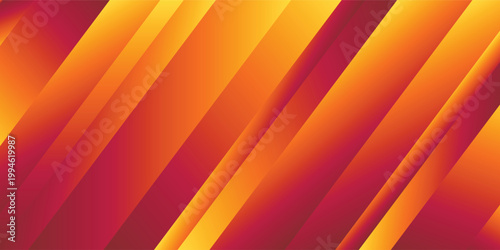 Vivid diagonal stripes sweeping through intense orange and red tones, modern abstract backdrop, vibrant motion aesthetic