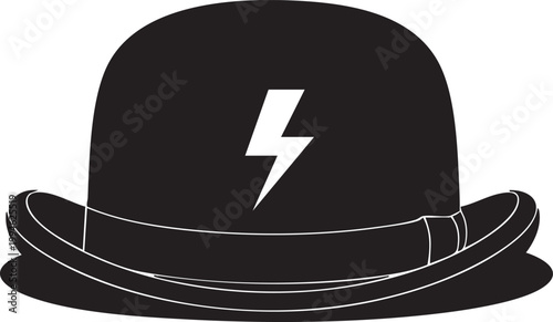 Minimalist black bowl with white arrow symbol silhouette minimalist simple shape abstract monochrome