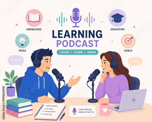 Learn and Grow with Engaging Podcasts Your Gateway to Knowledge, Ideas, and Personal Development