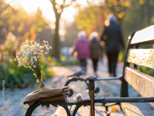 Autumn Stroll in the Park 
