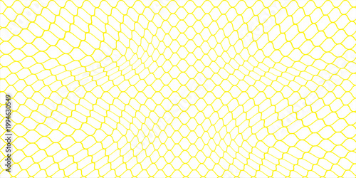 Mesh texture for fishing nets gold color gradient. Seamless pattern for sportswear or soccer goal, volleyball net, basketball hoop. abstract background vector.