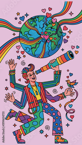 Colorful World Visionary