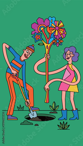 Planting a Psychedelic Tree