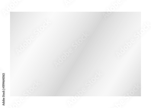 Metallic silver gradient background PNG image with glossy chrome texture and light reflections. Glossy transparent glass. Vector illustration on transparent background