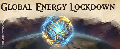 Global Energy Lockdown.Energy crisis.