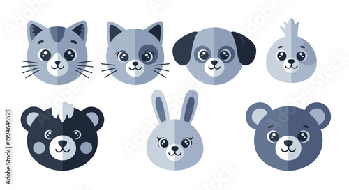 A charming, half-face bear illustration conveys warmth, playfulness, and a sense of comfort, ideal for children's marketing or friendly branding.