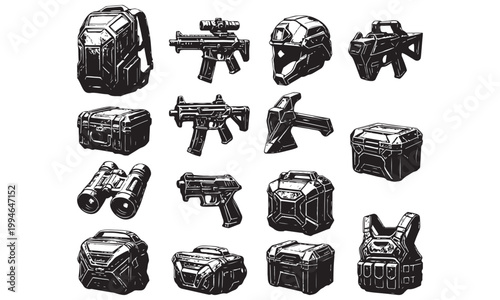 Tactical Gear Military  Set