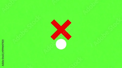 No WiFi Icon Connection 4K Animation on Green Screen Background for Easy Editing