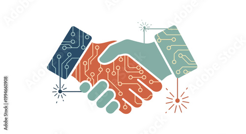 Handshake Business Partnership Deal Concept.