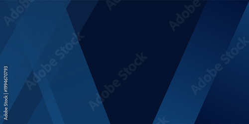 Black dark navy blue silver abstract pattern background. Geometric shape. Line triangle angle fold polygon diamond 3D. Color gradient ombre.