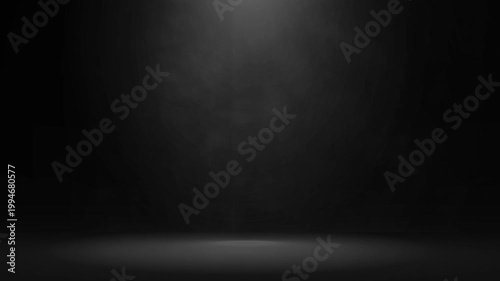 The studio background is black with smoky light.