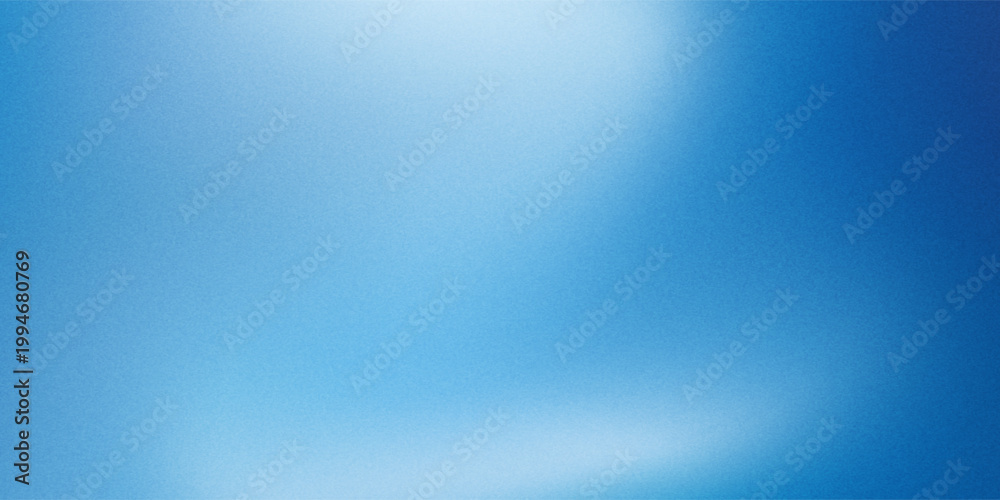 Fototapeta premium Abstract light blue gradient background with grainy noise texture. Ideal for presentations, web design and artistic projects that require a classy aesthetic.