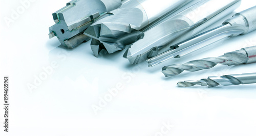 Canvastavla Special tools isolated on white background