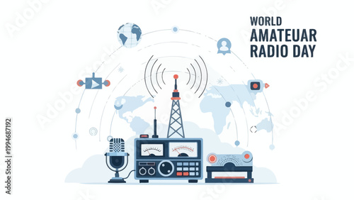 Amateur Radio Communication Across the World
