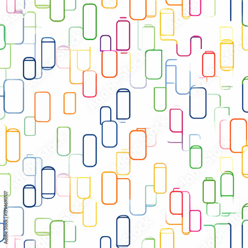 Abstract Geometric Shape Pattern Background