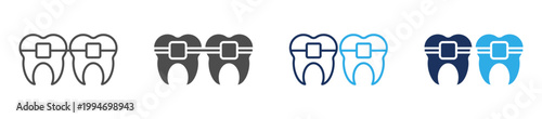 braces multi purpose icon set