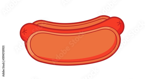 Hot dog sausage meat food.