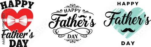 Creative designs for father's day celebrations