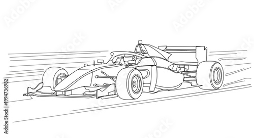 Racing Car Speed Road Track Vehicle.