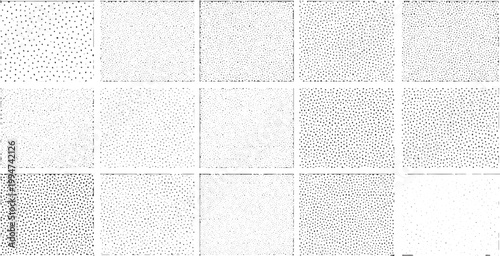 Distressed Grunge Texture Overlay Set with Scratches and Grain  with and black  grunge effect. Old damage Dirty grainy and scratches.  vector design on transparent background.